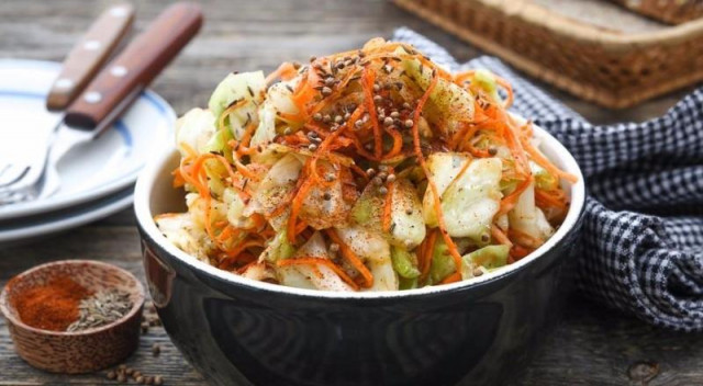 Pickled cabbage in Korean