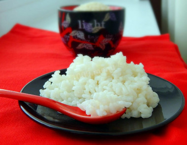 Rice for rolls in a slow cooker