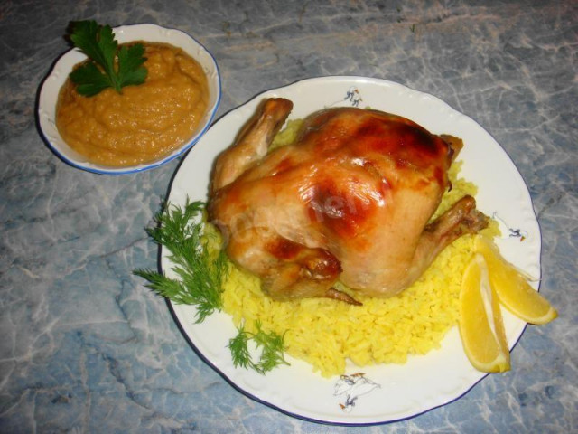 Viennese marinated chickens