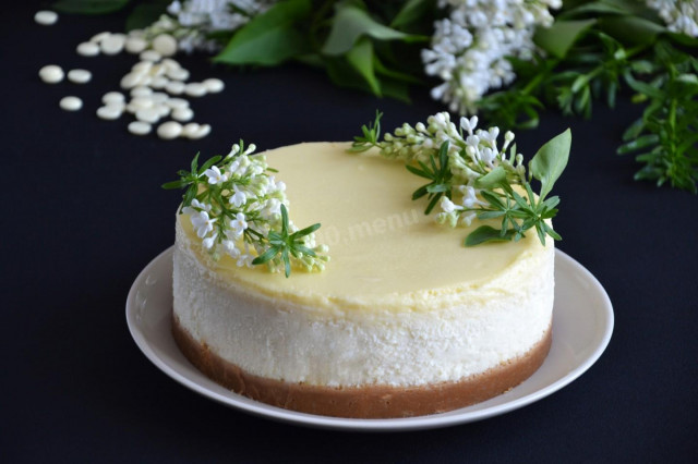 Lemon cheesecake