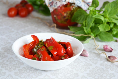 Bulgarian pepper for winter without sterilization