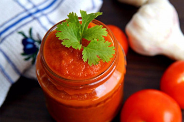 Tomato paste barbecue sauce