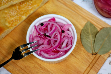 Sliced onions for winter