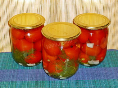 Tomatoes with aspirin for winter