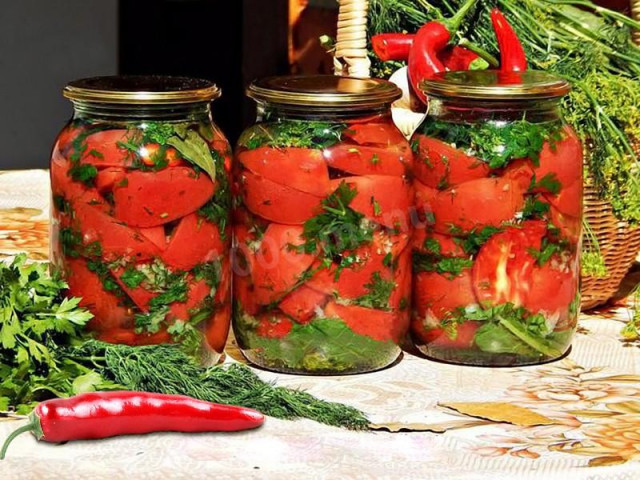 Red tomatoes in Korean for winter