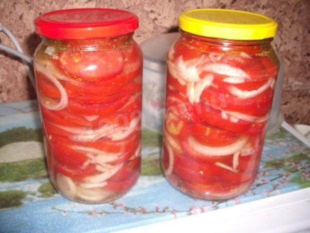 Autumn salad preparations for winter