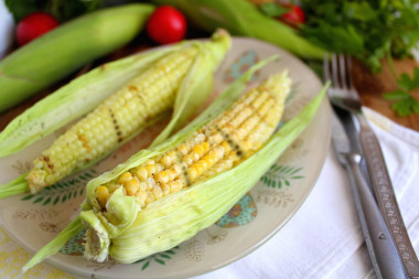 Grilled corn