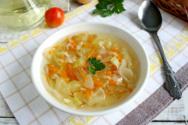 Vegetable soup for weight loss