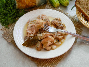 Turkey stew at home