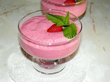 Berry mousse