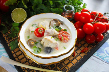 Tom kha soup