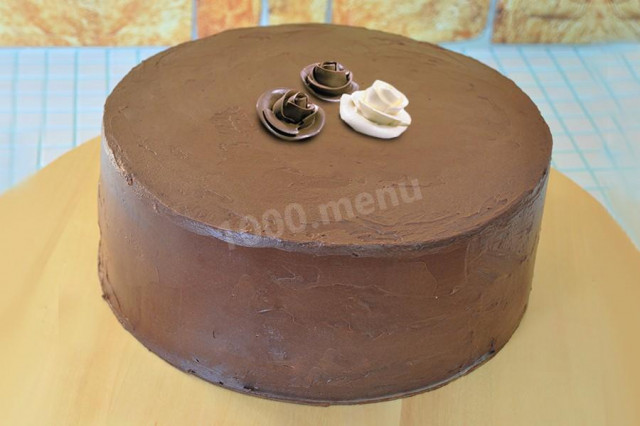 Ganache for coating cake