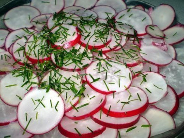 Summer Radish salad