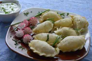 Dumplings in the microwave