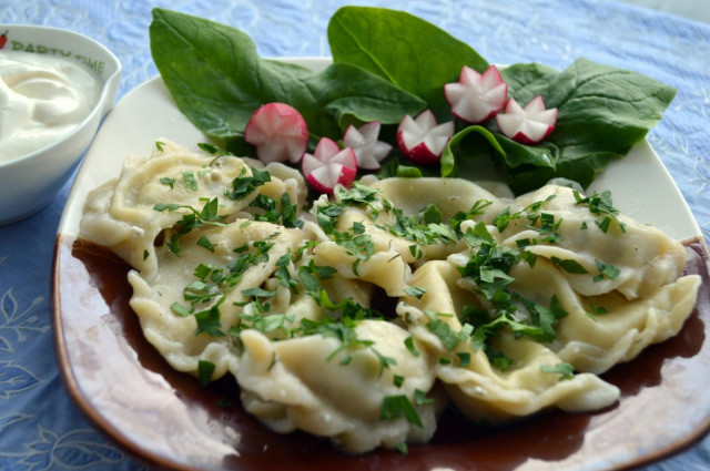 Dumplings in the microwave