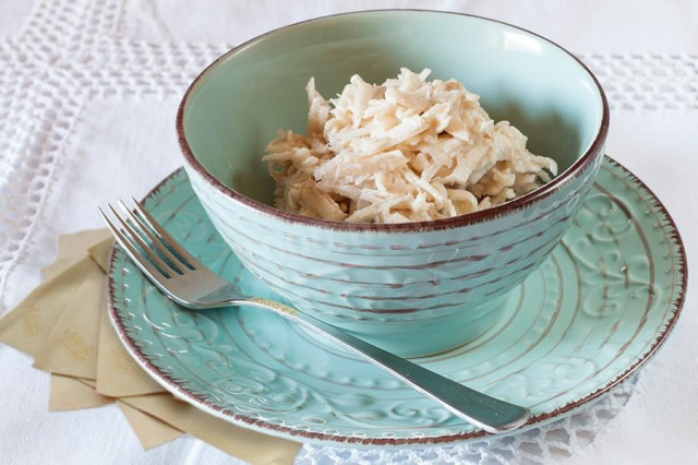 Jerusalem artichoke salad