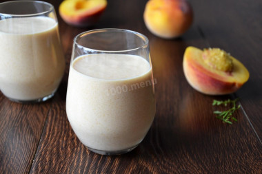 Peach smoothie