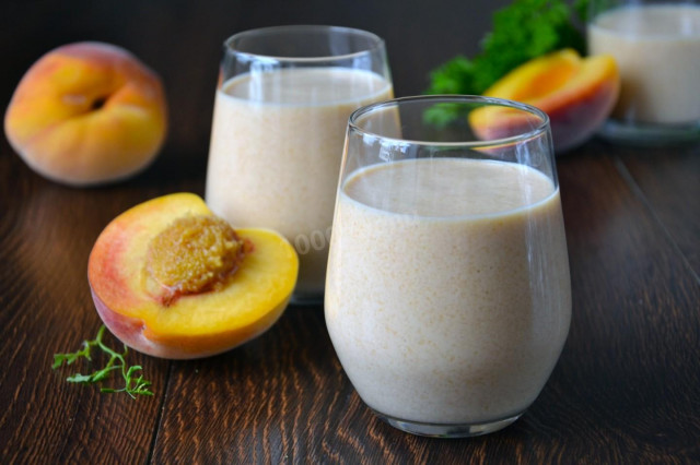 Peach smoothie