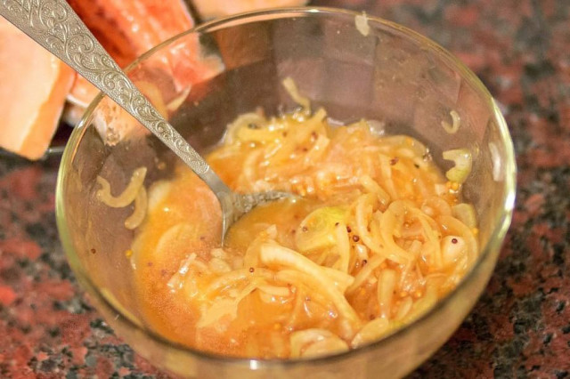 Marinade for fish in the oven