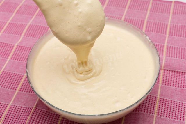 Sponge cake batter