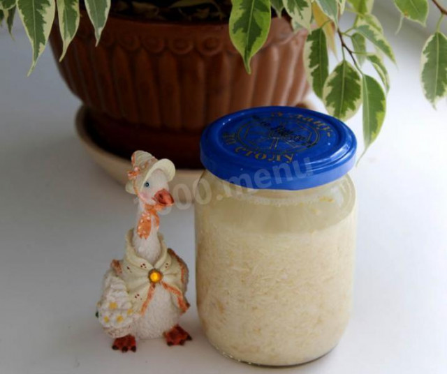 Horseradish snack