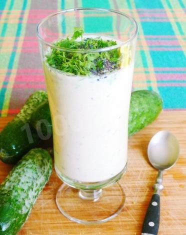 Cucumber lassi