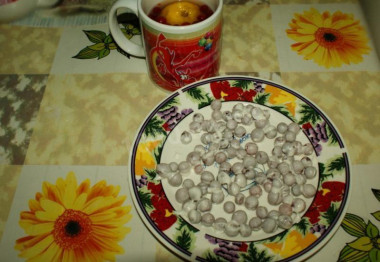 Cranberries in sugar