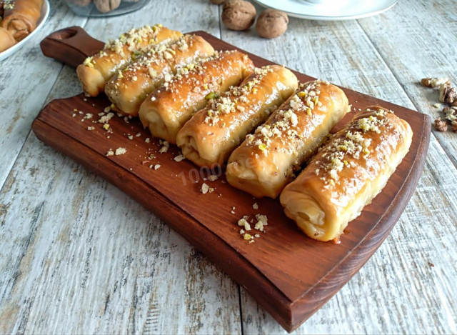 Turkish baklava at home