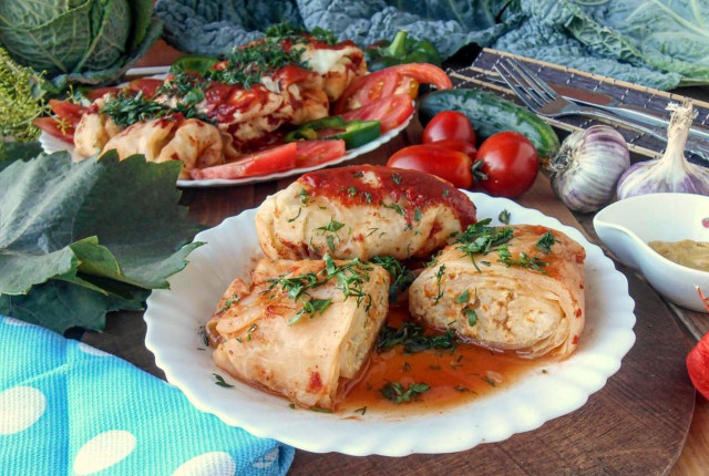 Turkey cabbage rolls