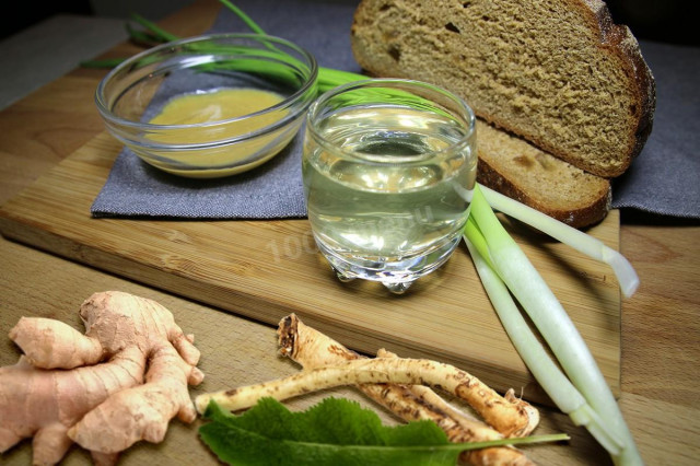 Horseradish with ginger