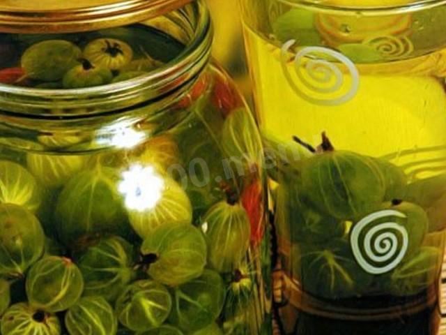 Gooseberry liqueur