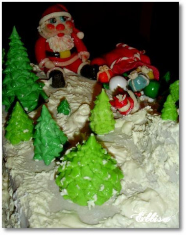 New Year's cake Winter Fairy Tale