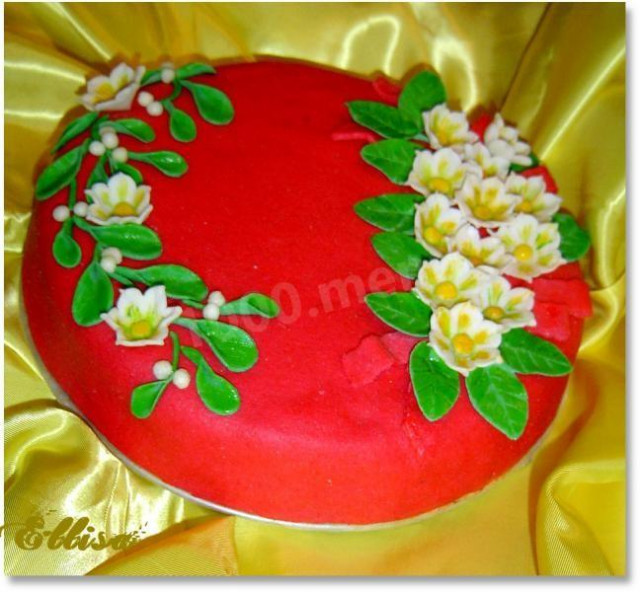 Winter Flower Cake