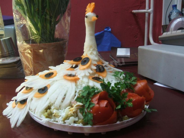 Peacock Salad