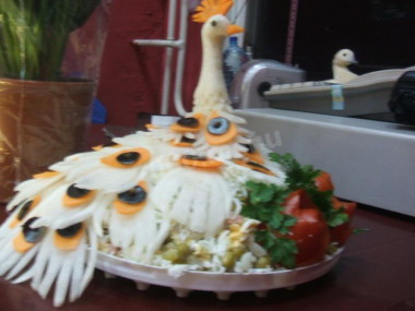 Peacock Salad