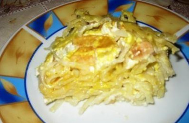 Cottage cheese kugel