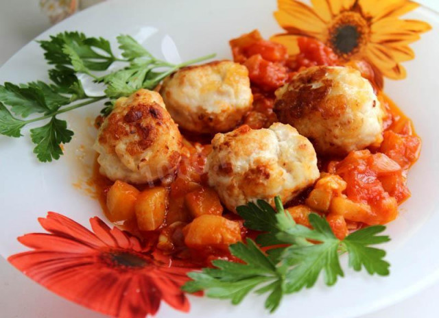 Chicken meatballs