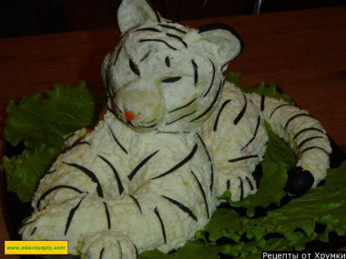 Tiger salad is the Master of the taiga