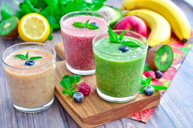 Smoothie apple banana