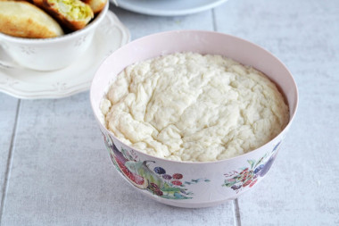 Live yeast dough