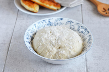 Live yeast dough