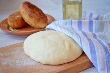 Quick yeast dough for pies