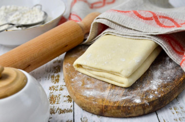 Puff pastry without yeast