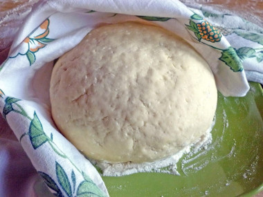 Cottage cheese shortbread dough