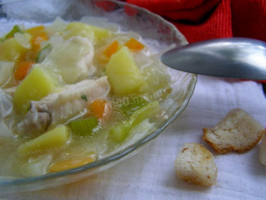 Chicken Wing soup