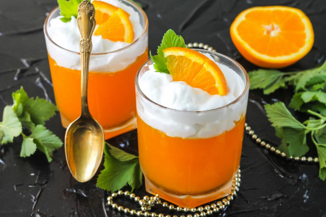 Orange jelly