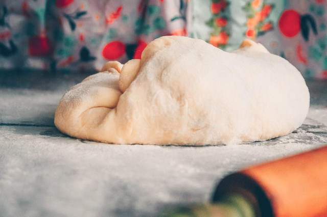 Dough for khachapuri on kefir