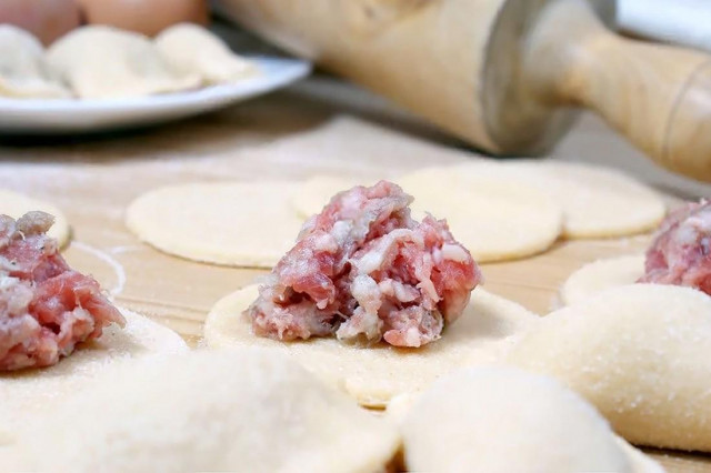 Classic minced meat for dumplings