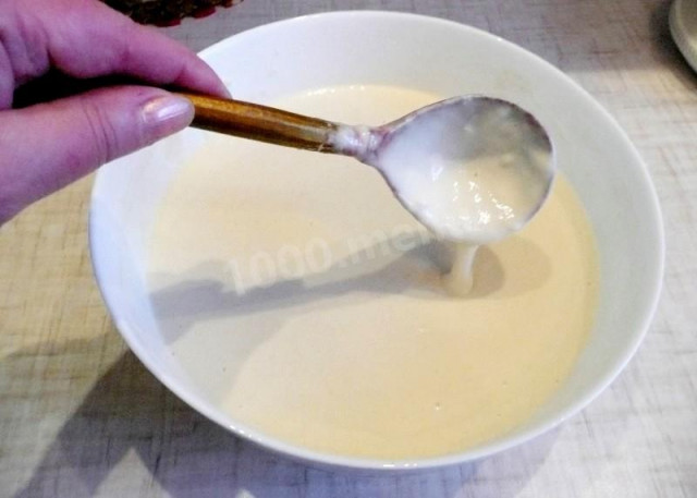 Water dough for tortillas