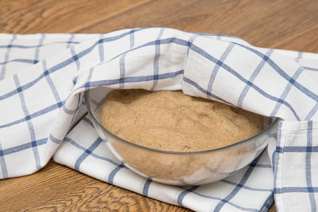 Rye bread dough